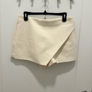 Zara envelope mini skirt shorts